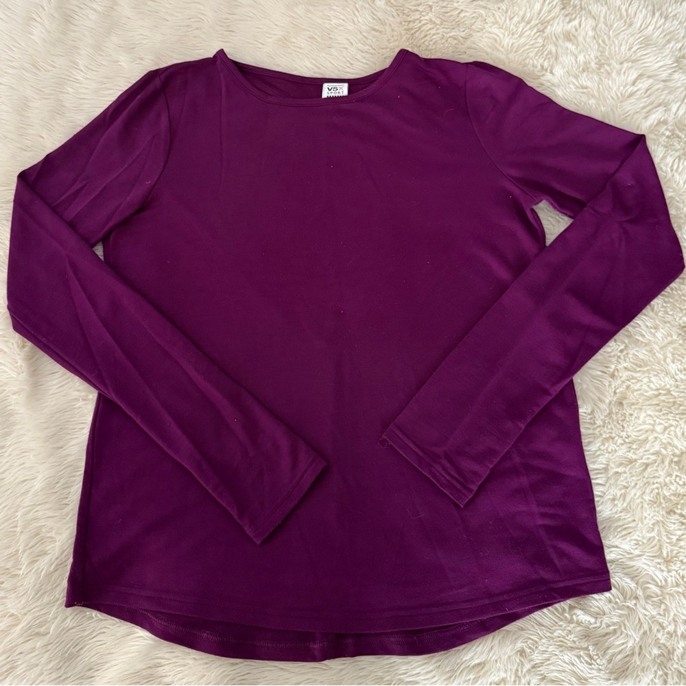 Victorias Secret VSX Sport Crisscross Active top in Plum
